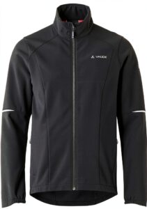 Veste cyclisme homme Vaude coupe rallongée doublure polaire-0