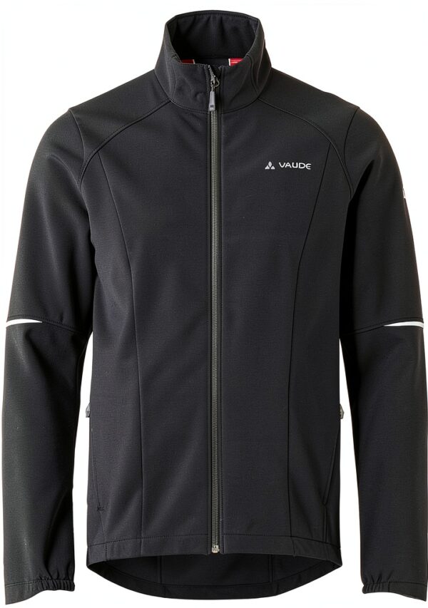 Veste cyclisme homme Vaude coupe rallongée doublure polaire-0