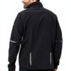Veste cyclisme homme Vaude coupe rallongée doublure polaire-3