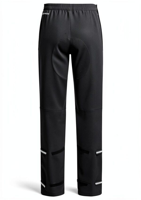 Pantalon cyclisme imperméable VAUDE respirant homme noir-2