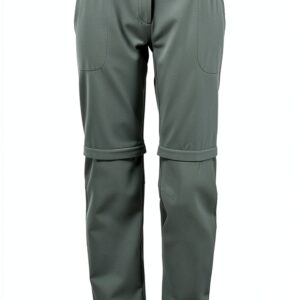 Pantalon randonnée femme Vaude confortable dézippable-0