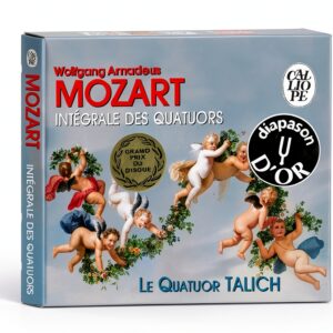 Mozart Intégrale des Quatuors Calliope CD Musique de Chambre 8 Disques-0