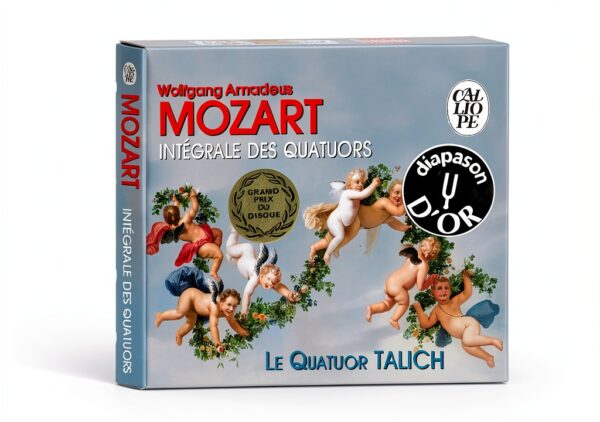 Mozart Intégrale des Quatuors Calliope CD Musique de Chambre 8 Disques-0