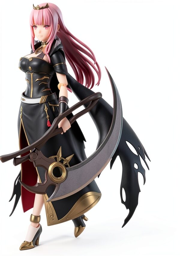 Figurine Mori Calliope Gawr Gura Jilijia 15 cm PVC Décoration Bureau-2
