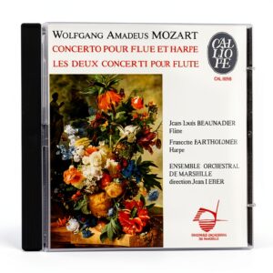 Calliope Mozart Concerto pour flûte et harpe CD – K299 K313 K314-0
