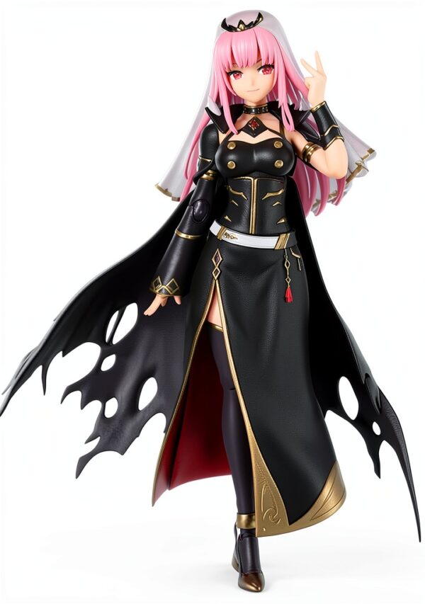 Figurine Mori Calliope Gawr Gura Jilijia 15 cm PVC Décoration Bureau-1