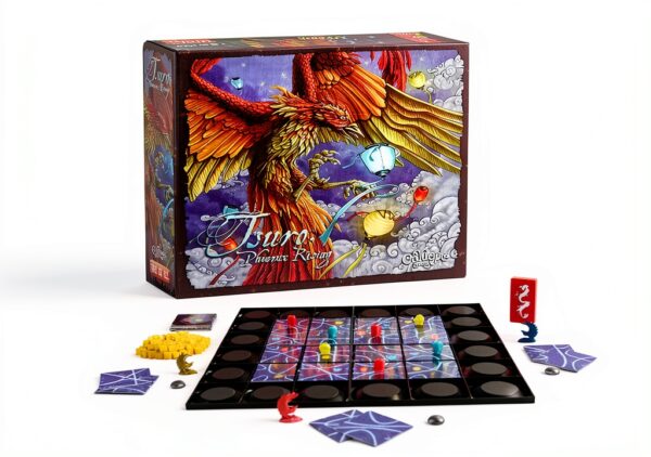 Calliope Jeux Tsuro Phoenix Rising Jeu de plateau couleur assortie-0